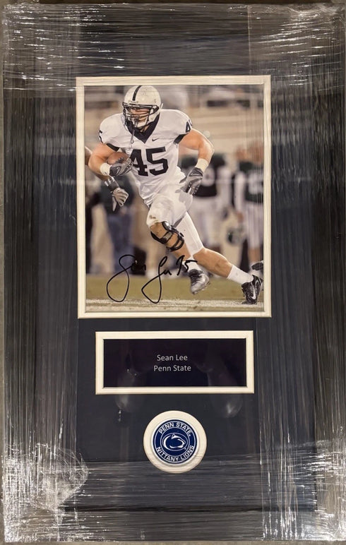 Dallas Cowboys Sean Lee Signed 8x10 Framed Photo JSA Cert