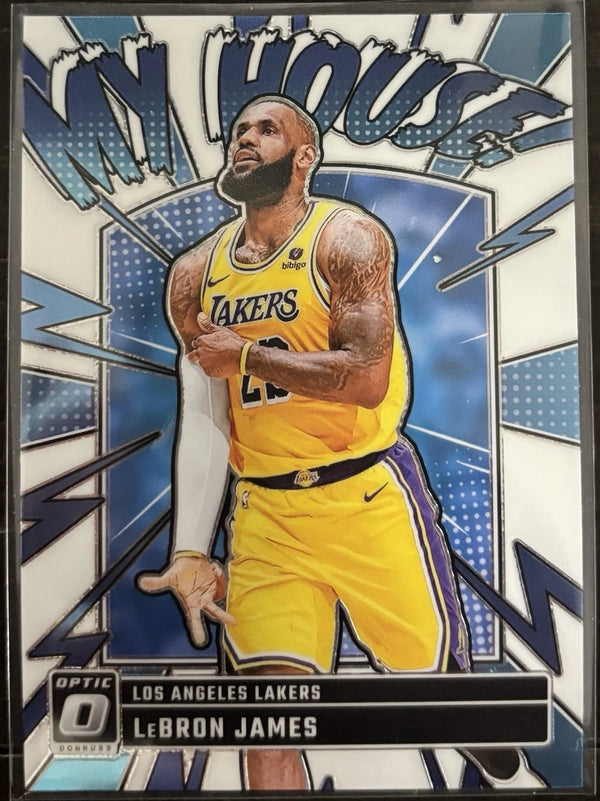 2024-25 Panini Donruss Optic - My House LeBron James #3 Lakers