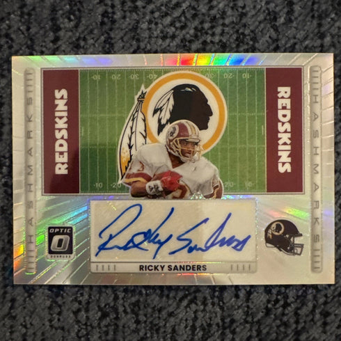 2025 Panini Donruss Optic - Hash Marks Ricky Sanders #HM-18 (AU)