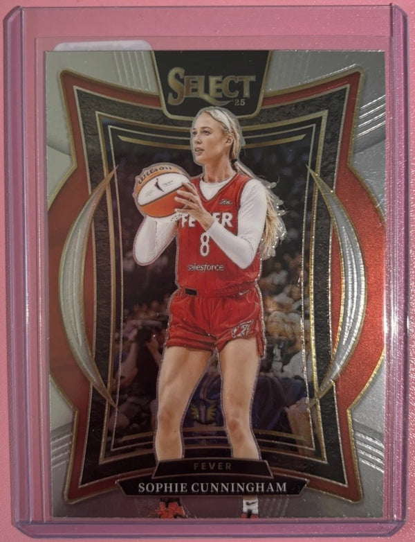 2025 WNBA Select Sophie Cunningham Base #12 Indiana Fever
