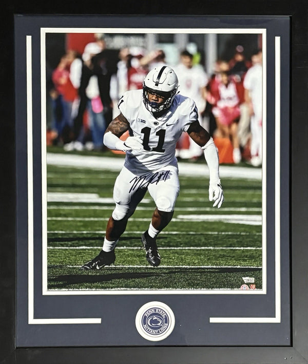 Penn State Nittany Lions Micah Parsons Signed Framed 16x20 Photo Fanatics