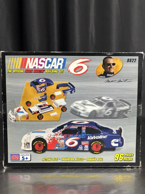 NASCAR Mark Martin Valvoline Car And Driver Building Set