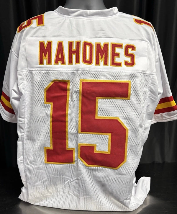 Custom Unsigned Patrick Mahomes White Jersey XL