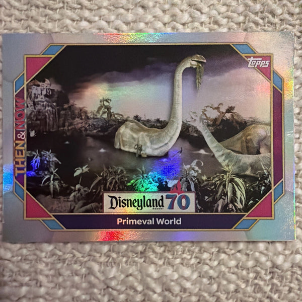 Topps Disneyland 70th Anniversary Primeval World Rainbow #7