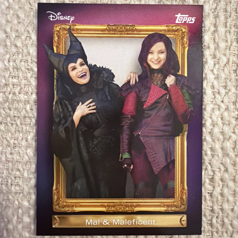 2026 Topps Disney Neon Family First Mal & Maleficent #FF-34 Descendants
