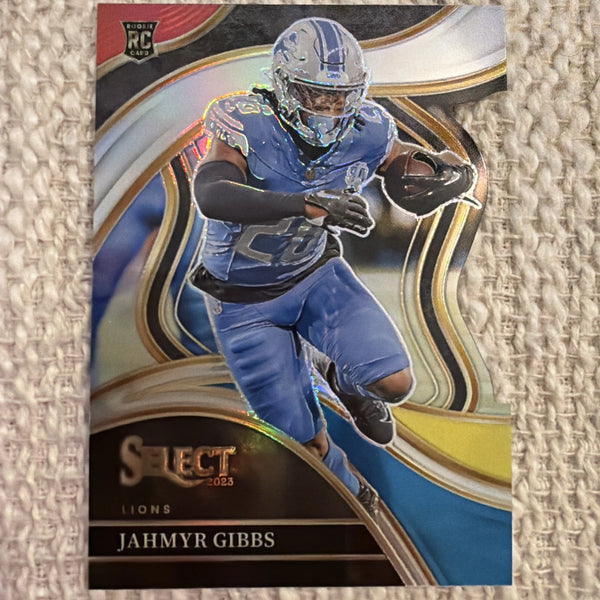 Panini 2023 Select Prizm Rookie Club Level #266 Jahmyr Gibbs Detroit Lions