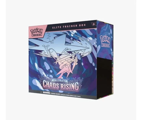 Chaos Rising Elite Trainer Box, ETB MEGA EVOLUTION 2026