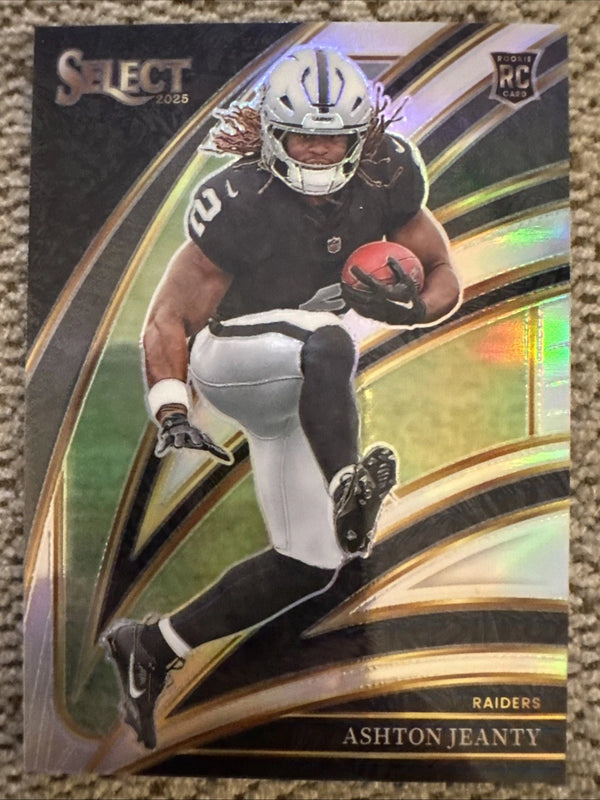 2025 Panini Football Select Ashton Jeanty Club Level #204 RC Las Vegas Raiders
