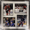 Rangers Lundvquist Hagelin & Tortorella Signed 25x25 Framed Photo Collage JSA
