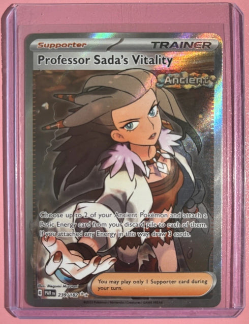 Pokémon TCG: Professor Sada's Vitality 239/182 Paradox Rift NEAR MINT