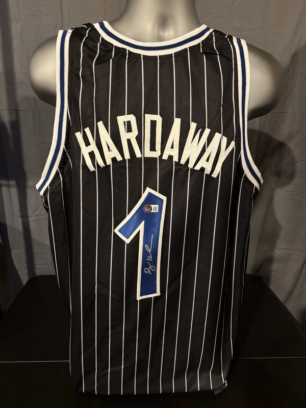 Anfernee “Penny” Hardaway Orlando Magic signed Custom Jersey Size XL Beckett COA