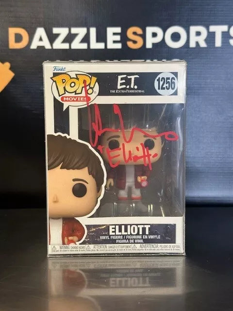 Elliott #1256 Signed/Inscribed Funko Pop Beckett COA