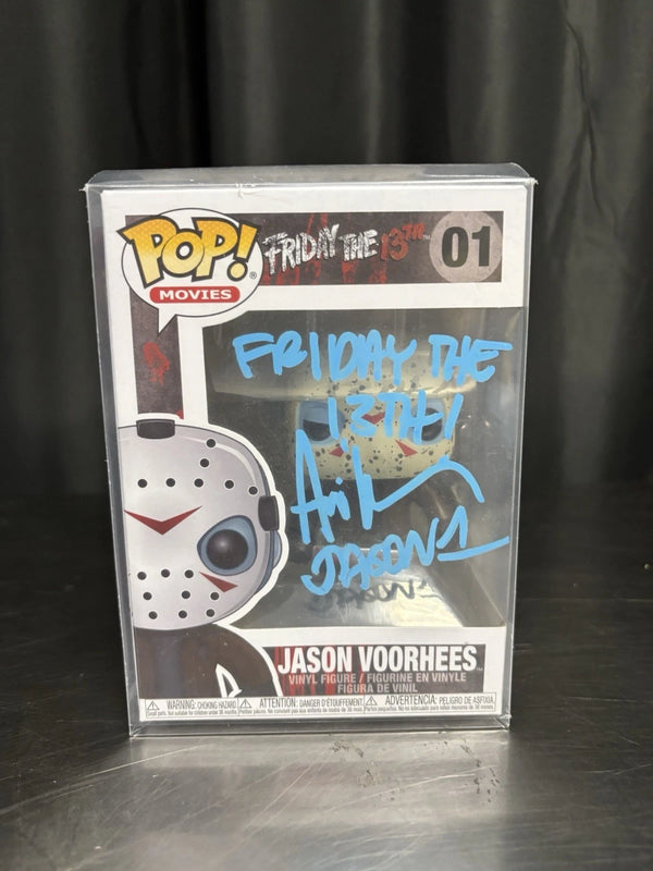 Funko Friday The 13th #01 Jason Voorhees Autographed Ari Lehman COA JSA