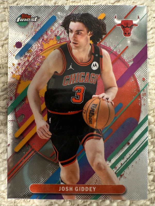2026 Topps Finest Josh Giddey #234 Rare Chicago Bulls