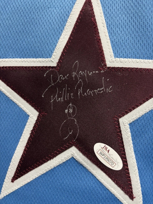 Philadelphia Phillies David Raymond Signed Phillie Phantic Jersey JSA