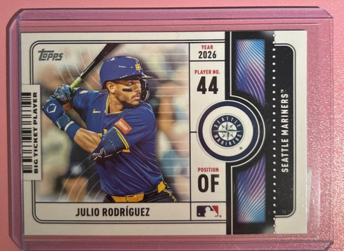 2026 Topps Series 1 Baseball Julio Rodríguez Big Ticket Players