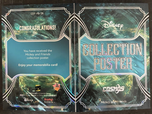 2025 Kakawow Cosmos Disney Mickey and Friends Collection Poster Book #CDT-PB-28