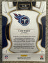 2025 Panini Select Football Cam Ward Prizm Concourse #26 Tennessee Titans