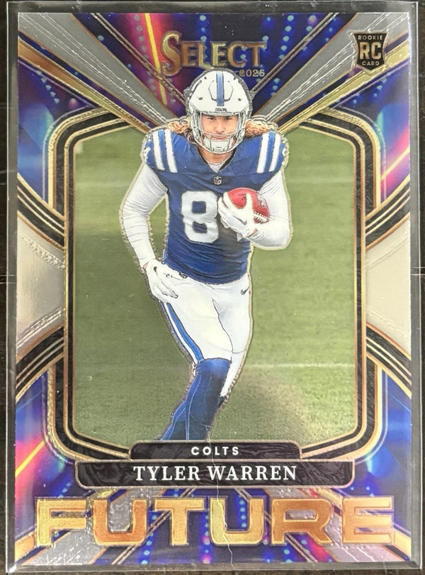 2025 Panini Select - Select Future Tyler Warren #9 (RC) Colts