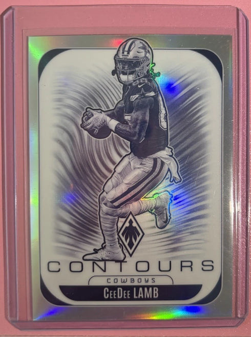 2025 Phoenix Football CeeDee Lamb Silver Contours Cowboys