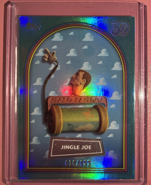 2025 Topps Toy Story 30 Years Disney Pixar Teal JINGLE JOE #34 /199