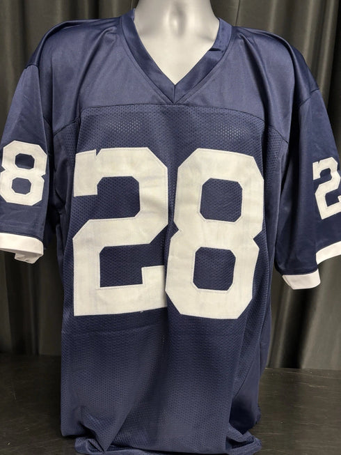 Penn State Nittany Lions Odafe Oweh Signed Blue Jersey JSA