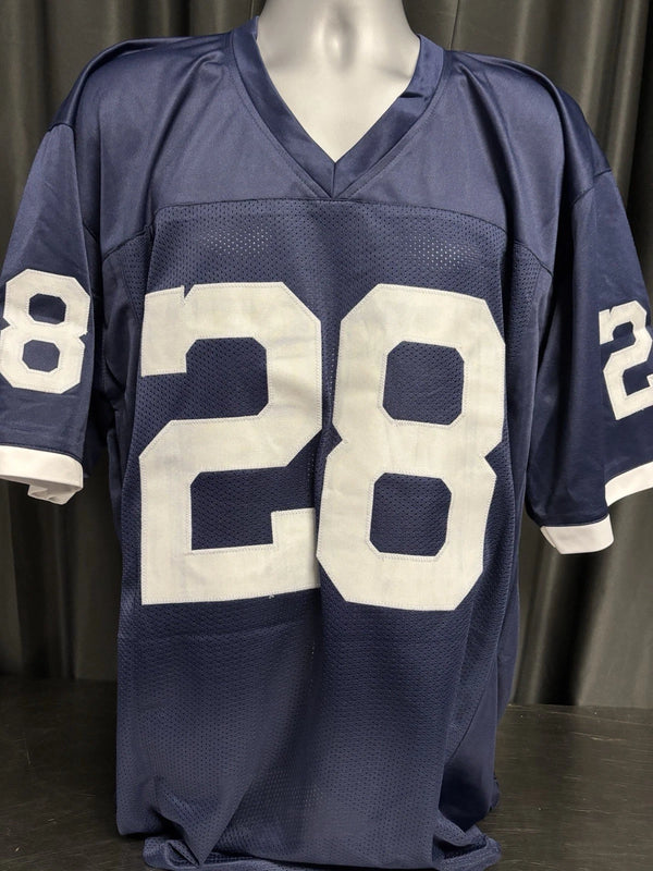 Penn State Nittany Lions Odafe Oweh Signed Blue Jersey JSA
