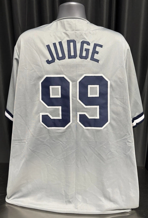 Custom Unsigned Aaron Judge Grey Jersey XL