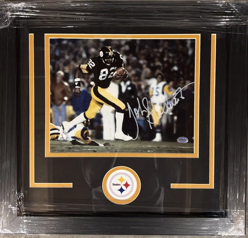 Pittsburgh Steelers John Stallworth Signed Framed 8x10 Photo GTSM COA