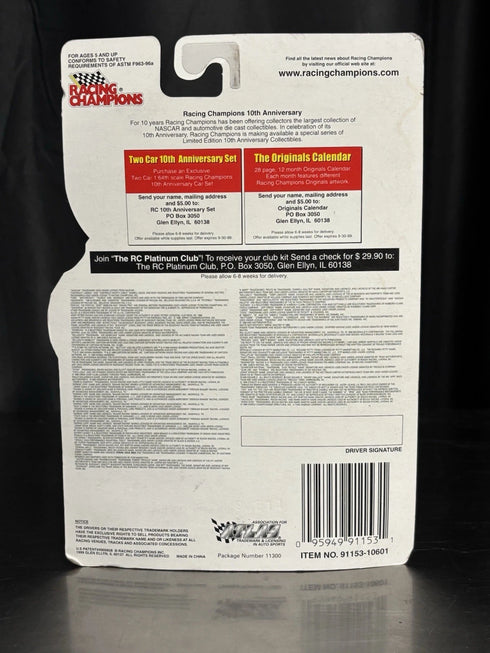 NASCAR Mark Martin 1999 Racing Champions 1:64 Diecast Terex Valvoline