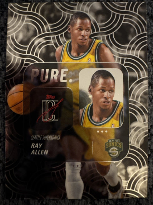Topps Signature Class 2026 Ray Allen Seattle Supersonics Pure Insert #PU-15