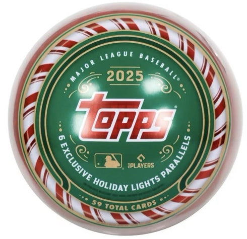 2025 Topps Baseball Holiday Baseball Tin
