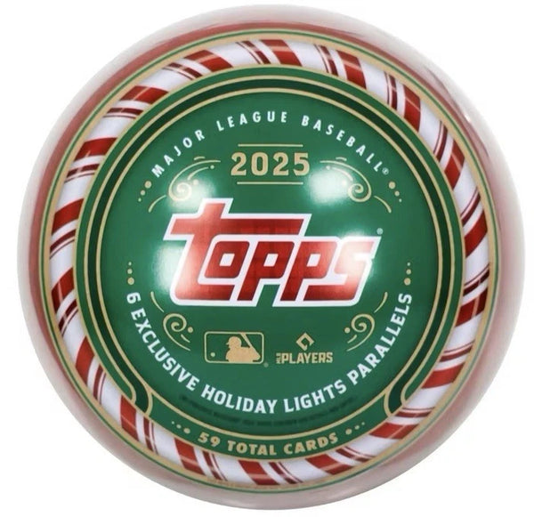 2025 Topps Baseball Holiday Baseball Tin