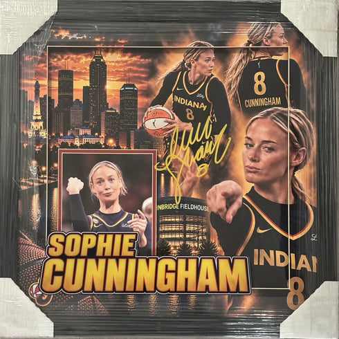 Indiana Fever Sophie Cunningham Facsimile Autograph 20x20 Framed Photo