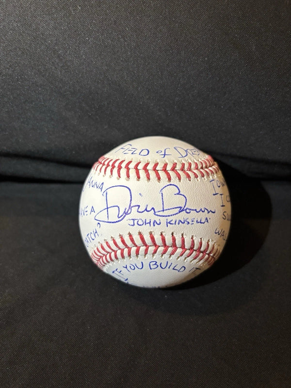 Field Of Dreams Dwier Brown Signed/Inscribed Baseball With JSA COA