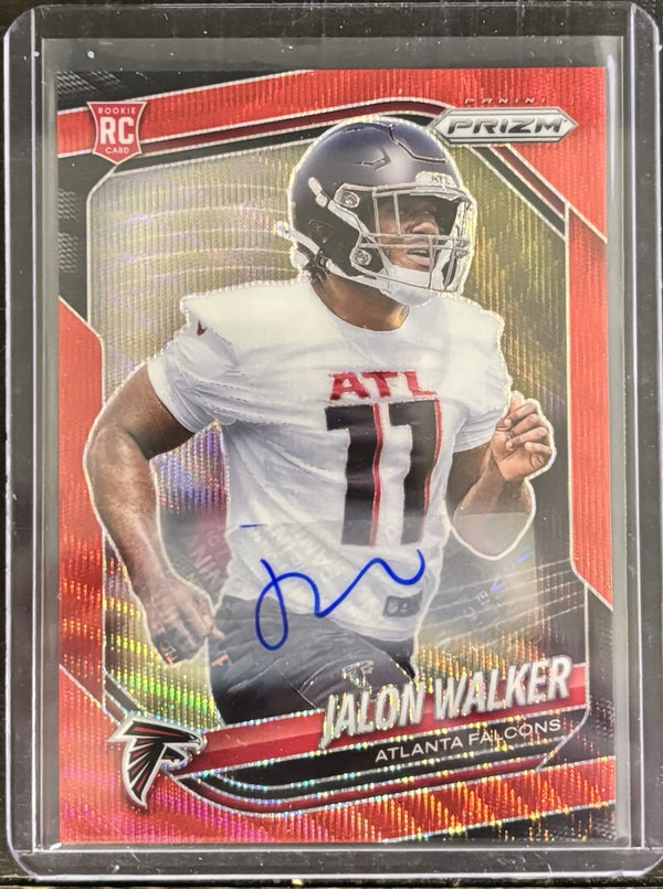 2025 Panini Prizm Jalon Walker Auto /149 Falcons