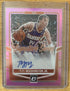 2024 Donruss Optic Signature Series Pink Prizm /25 TyTy Washington Jr Auto