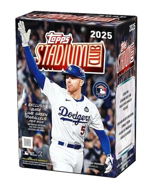 2025 Topps Stadium Club Baseball Factory Sealed Blaster Box