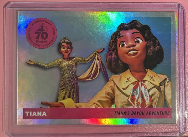 Topps 2025 Disneyland 70th Anniversary Tiana T55-15 Refractor