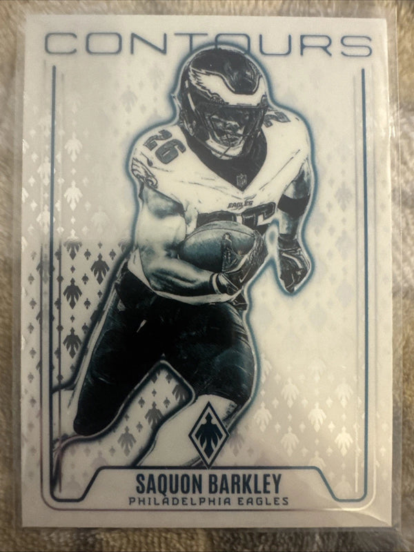 2024 Phoenix Football Contours Saquon Barkley #CON-SBY Philadelphia Eagles