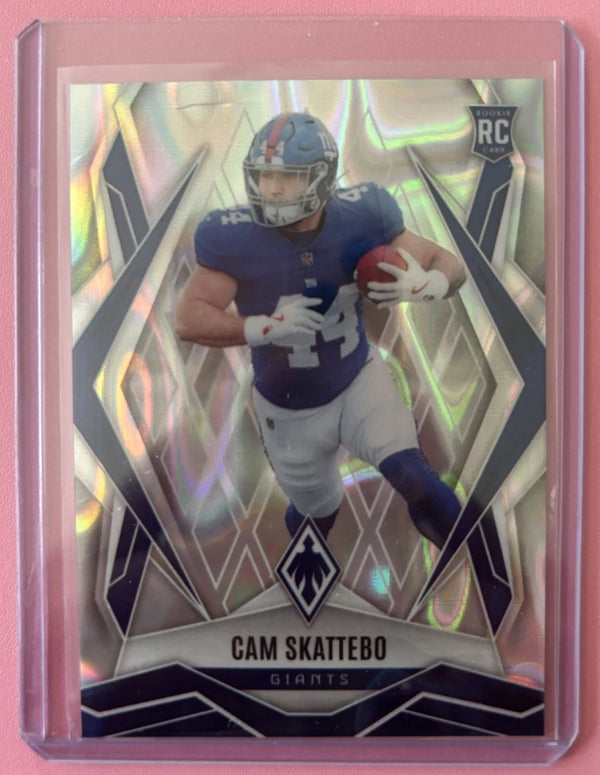 2025 Panini Phoenix Cam Skattebo Rookie #168 New York Giants