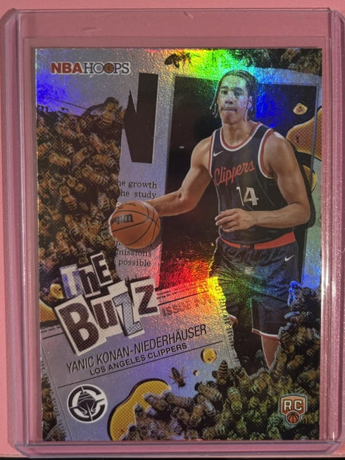 Topps NBA Hoops The Buzz TB-30 Yanic Konan Niederhauser RC Clippers