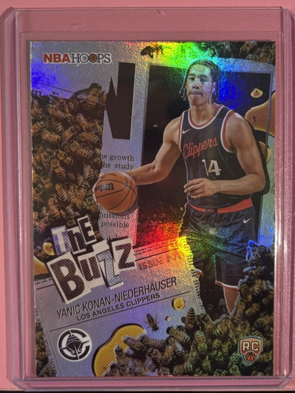 Topps NBA Hoops The Buzz TB-30 Yanic Konan Niederhauser RC Clippers