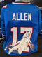 Buffalo Bills Josh Allen Unsigned Custom Hand Painted Jersey