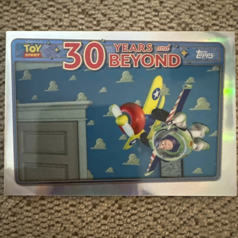 2025 Topps Pixar 30 Years Of Toy Story Beyond SSP Falling In Style 30Y-16