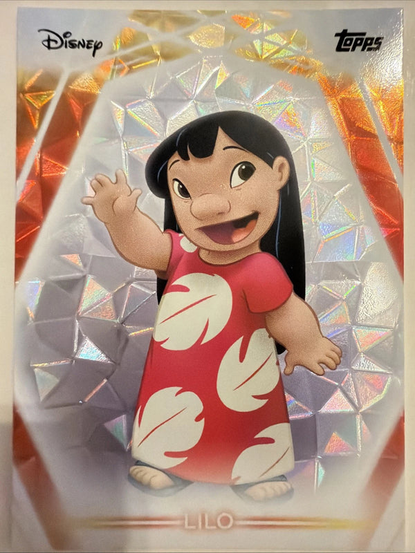 2026 Topps Disney Neon Diamante Lilo #15 Lilo And Stitch