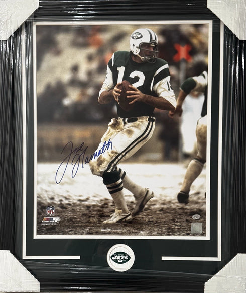 Joe Namath Signed 16x20 Framed Photo GTSM COA