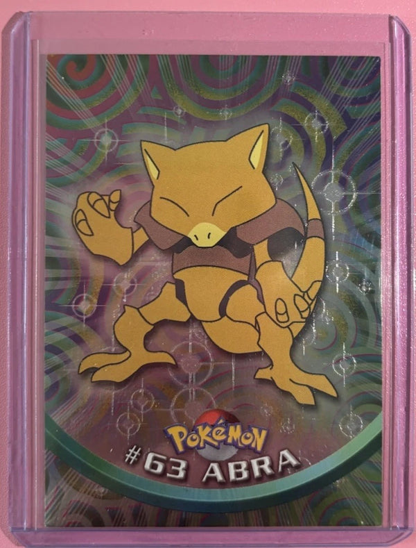 Pokemon Topps TV Animation Edition 1999 Black Logo #63 Abra