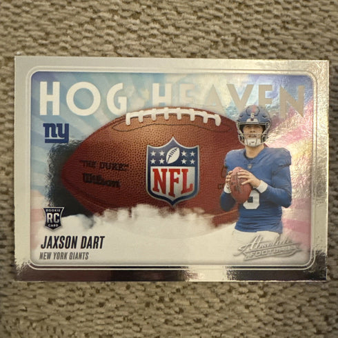 2025 Panini Absolute - Hog Heaven Jaxson Dart #HH-JDT (RC)