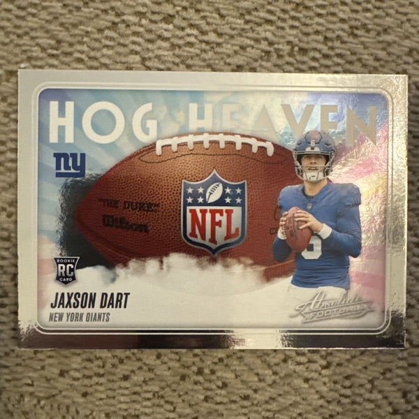 2025 Panini Absolute - Hog Heaven Jaxson Dart #HH-JDT (RC)